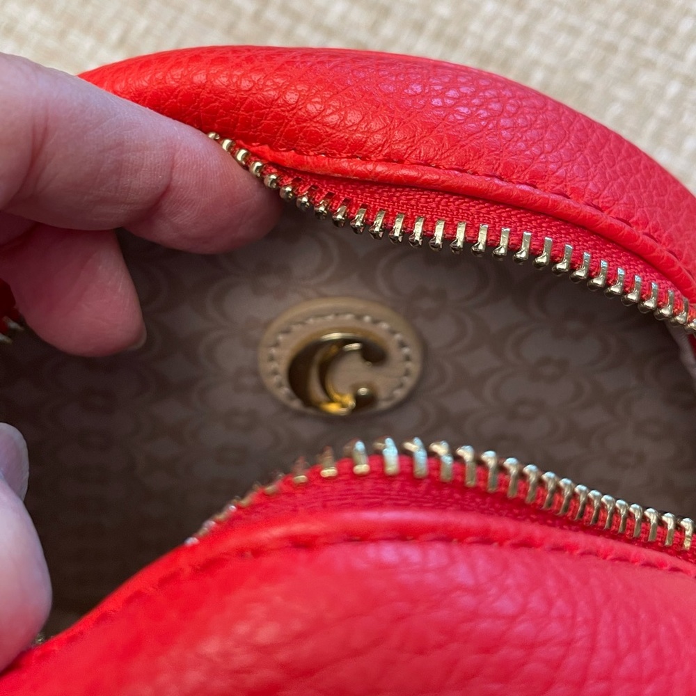 ๐HP๐ NWOT Charming Charlie Adorable Round Flower Handbag - Picture 11 of 12